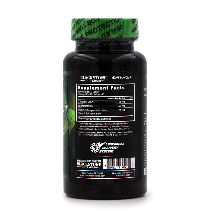 Blackstone Labs Superstrol 7: Anabolic & Androgenic Prohormone for Lean, Dry Muscle Growth