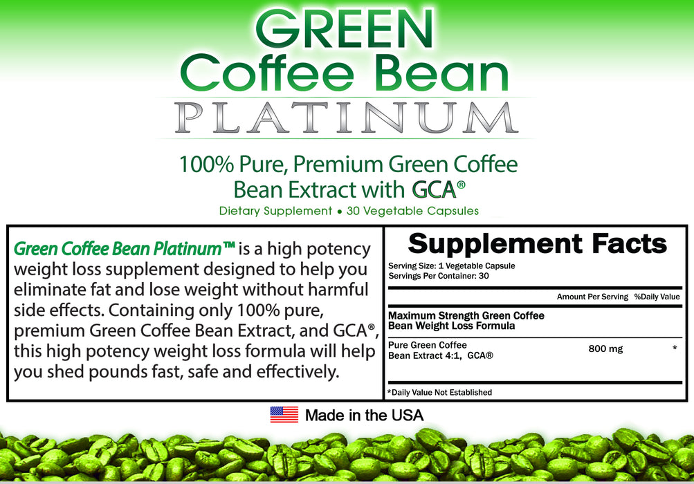 Green Coffee Bean Platinum