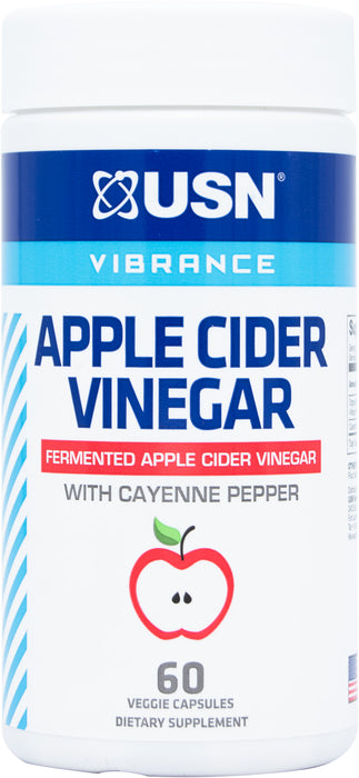 USN Vibrance Apple Cider Vinegar with Cayenne Pepper, 60 Capsules