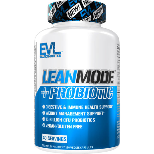 EVL LeanMode Probiotic Digestive & Immune Health Support Weight Management 120ct