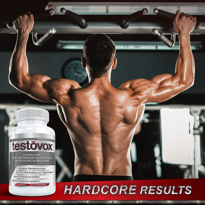 Testovox: Hardcore, Natural Muscle Builder