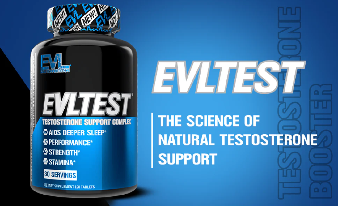 EVLTEST 120ct by EVL: Hardcore Testosterone Booster & Performance Enhancer